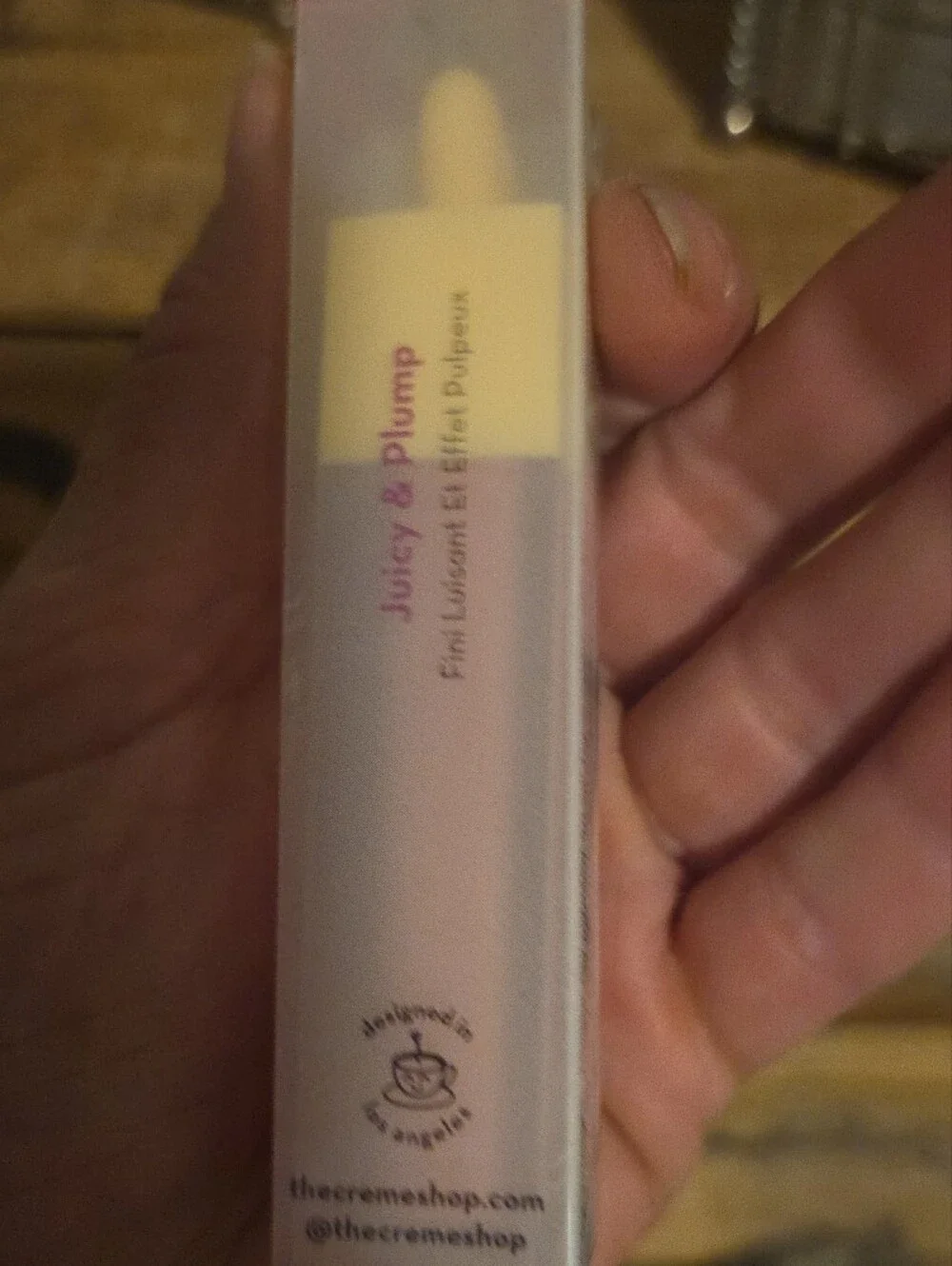 Crème Shop  Tinted Jelly Lip Oil Elixir - Pink About Me